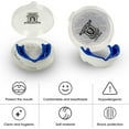 thumbnail image 6 of Ultimate Comfort and Protection Customizable Mouthpiece for Personalized Fit and Reliable Protection - Perfect for MMA, Boxing, Martial Arts, and All Contact Sports, Blue/White, 6 of 8