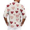 thumbnail image 4 of Fashion Men's Shirt Button Down Shirt Casual Shirt Long Sleeve Lapel Street Daily Clothes Casual Comfortable Tops, 4 of 6