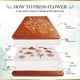 thumbnail image 4 of Kit de prensado de flores Aboofx, 6 capas, madera, 40 x 30 cm, para manualidades, 4 of 7