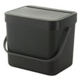 thumbnail image 5 of Masteelf Black Portable Plastic Garbage Bin Ideal for Home Organization Easy to Use for Bathroom Office Storage 3.5L, 5 of 8