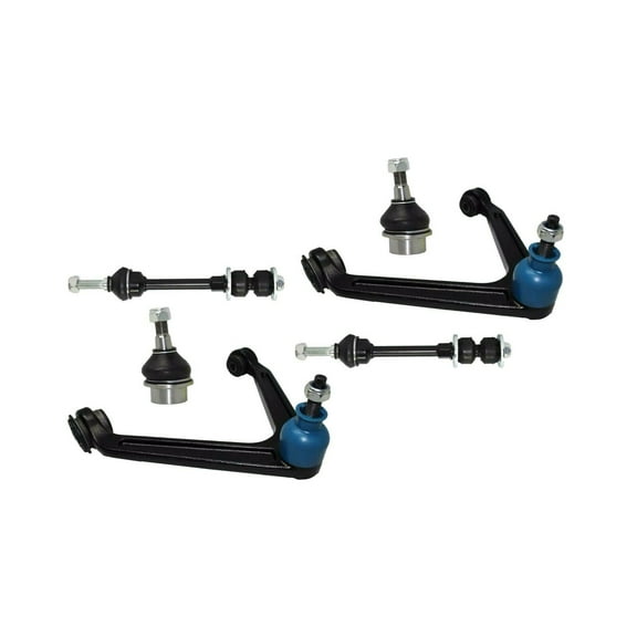 6 Pc Front Upper Control Arm Lower Ball Joints and Sway Bars Suspension Kit Compatible with RWD Models Fits select: 2002-2005 DODGE RAM 1500
