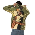 thumbnail image 5 of Calvin And Hobbes Men's Hoodie With Color Drawstrings Sweatshirt Hooded Pullover Print Winter Coat Jacket X-Large, 5 of 9