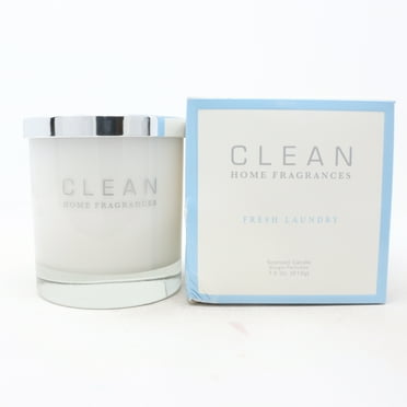 CLEAN Home Fragrances Candle, Fresh Laundry, 7.5 oz.