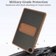 thumbnail image 5 of For Samsung Galaxy Tab A9+ Case with Kickstand TPU + PC Skin-touch Tablet Cover - Green, 5 of 5