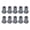 Grey, variant on Suodoka 10pcs Cable Routing Kit for Starlink, 0.75in / 19mm Silicone Cable Feed Through Bushings Wall Grommet, Protective Starlink Series Cable Covers, Grey