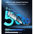thumbnail image 3 of Video Capture Card Warrky USB 3.0 HDMI 1080P 60FPS Type C/A, 3 of 7