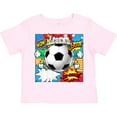 thumbnail image 3 of Inktastic Soccer Superhero Boys or Girls Toddler T-Shirt, 3 of 5