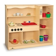 Whitney Brothers Birch Plywood Toddler Kitchen Combo With Natural Finish WB0782