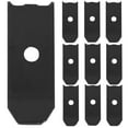 thumbnail image 1 of 10PCS Desk Table Leaf Levelers Furniture Hardware Horizontal Buckle Fasteners for Desks Cabinet Dining Tables Black, 1 of 7
