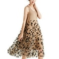 thumbnail image 2 of Liacowi Women's Summer Tank Dress Casual Sleeveless Scoop Neck Floral Print Mesh Long Dress, 2 of 6