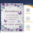 thumbnail image 2 of Grandma Gifts,Grandma Blanket,Nana Gifts,Christmas Biarthday Gifts for Grandma,Best Grandma Gifts,Nana Throw Blanket from Grandkids 60x50 Inches,Presents for Grandma,Best Grandma Gifts, 2 of 6