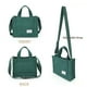 thumbnail image 3 of Bolso UERRUAM de pana ligera para mujer, color verde, 3 of 7