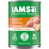 IAMS PROACTIVE HEALTH Adult Soft Wet Dog Food Paté with Chicken & Whole Grain Rice, 13 oz. Can