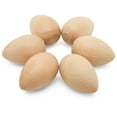 thumbnail image 5 of 500 Smooth Standable Wooden Easter Eggs to Paint, Quality Small Wooden Eggs for Crafts, Wooden Easter Eggs Paint 2 in, by Woodpeckers, 5 of 8