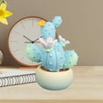 thumbnail image 6 of Sokhug Fake Cactus, Mini Potted Artificial Cactus, Small Fake Succulents for Bathroom Home Shelf Decor, Low Maintenance Fake Plants, Realistic Faux Plant for Office Desk, 6 of 6