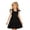 Black, variant on Girls' Printed Tie Strap Dress for Tweens – Lightweight Summer with Cute Pattern for Girls 3 10 Dress Long Sleeve 5-6 Years