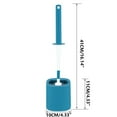 Usbinx Life Household Toilet Brush Set With Base Wall Mounted Plastic