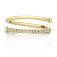 thumbnail image 2 of Stylish 18k Gold Women Diamond Ring Brilliant Cut 0.10 Carat G - VS, 2 of 2