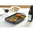 thumbnail image 2 of Servappetit 15.75 in Rectangular Oven Safe Cast Iron Grill Pan, 2 of 5