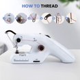 thumbnail image 5 of Máquina de coser portátil NQ Doble Hilo Mini, 5 of 5