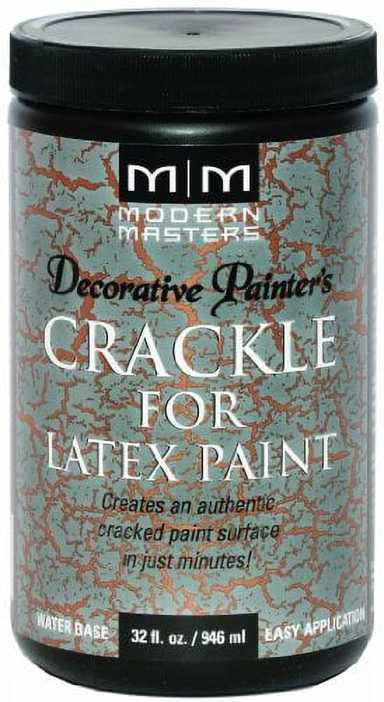Modern Masters Decorative Painters Clear Water-Based Crackle 32 oz