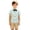 25Green51, variant on XAOFW Toddler Boys Girls Back To School Shirts Short Sleeve Lapel Collar Button Front Striped Shirts Child Kids First Day Of School Shirts Stylish Tops 18-24 Months