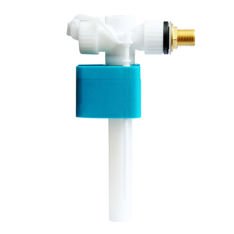 Long Life Toilet Inlet Valve 1/2" With Brass Thread Adjustable Height & Float 
