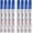 Blue, variant on Paint Pens Paint Markers - Red Permanent Markers 8 Pack, Oil Based Waterproof Quick Dry Medium Tip Marker Pen for Metal, Wood, Fabric, Plastic, Rock, Stone, Mugs, Canvas, Glass,