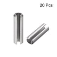 thumbnail image 3 of Uxcell Slotted Spring Pin M5 x 14mm 304 Stainless Steel Split Spring Roll Dowel Pins Plain Finish 20Pcs, 3 of 3
