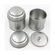 thumbnail image 4 of 12 Pcs Tea Tin Canister with Airtight Double Lid 8Oz Round Tin Can Box Small Kitchen Tea Canister Loose Leaf, 4 of 5