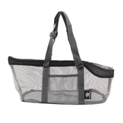 DOLITY Pet Carrier Bags Foldable Lightweight Pet Carrier Handbag Purse for Teddy Mini Black