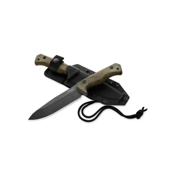 Lionsteel T6 5.88 in Fixed Blade Knife, T6BCVG