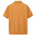 thumbnail image 4 of Generic Mens Knit Polo Shirts Vintage Casual Short Sleeve Shirt Golf Button Down Old Money Sweater, 4 of 6
