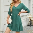 Fatuov Summer Dresses for Women 2025 Button Decoration Casual Dresses