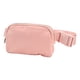 thumbnail image 3 of Bolsa para cinturón deportivo, bolsa para cinturón deportiva con ajuste de gran capacidad, para viajar, 60-120 cm, color rosa, 3 of 14