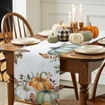 thumbnail image 3 of Thanksgiving Table Runner, Autumn Thanksgiving Kitchen Dining Table Decoration for Home Party Decor 13x72 Inches, 3 of 9