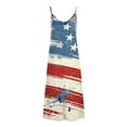 thumbnail image 5 of Vestidos de Verano de las Mujeres sin Mangas Estampados Colgantes, Estilo Casual Suelto para las Vacaciones, la Fiesta Y el Uso Diario de Primavera, 5 of 5