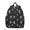 Moon and Skull, variant on Skull and Blood Gothic Pattern Backpack for School, Cute School Bag with Adjustable Shoulder Straps and Padded Back, 13.8"x11.4"x6"
