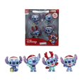 thumbnail image 1 of Disney Stitch Holiday 2.5 Inch MetalFigs 4-Pack, 1 of 2