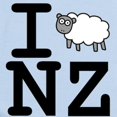 thumbnail image 2 of CafePress - I Sheep NZ Infant Bodysuit - Baby Light Bodysuit, Size Newborn - 24 Months, 2 of 4