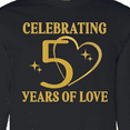 thumbnail image 4 of Inktastic 50th Wedding Anniversary 50 Years Long Sleeve T-Shirt, 4 of 5