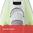 BLACK+DECKER Easy Steam Nonstick Compact Iron in Lime Green