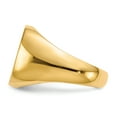 thumbnail image 3 of 14K Yellow Gold Men's Signet Ring Size 10, 3 of 6