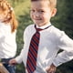 thumbnail image 2 of Corbata ajustable para estudiantes para niñas y niños, accesorio de uniforme a rayas coloridas de 32cm para disfraces escolares y eventos festivos, 2 of 6