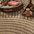 thumbnail image 3 of Modern Area Rug Boho Design with Minimalistic Arc Pattern, 3 of 6