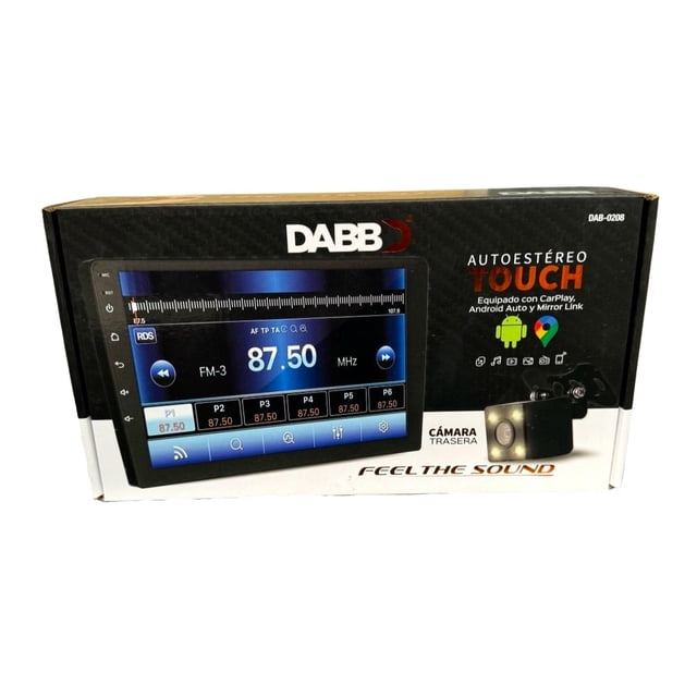 Autoestéreo DABB DAB-0208 con pantalla de 9 pulgadas