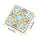 thumbnail image 3 of Kit de mosaico de madera para niños | Posavasos DIY con azulejos, pegamento y sellador | Manualidades para niños, estudiantes y principiantes | Base de 9 x 9 cm, 3 of 6