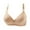 Beige, variant on Ladies Bras on Plus Size Woman's Comfortable Breathable Bra Underwear No Rims(Beige,L)