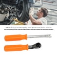 thumbnail image 4 of Fork End Release Tool, Automatic Slack Adjuster Tool Set High Efficiency Carbon Steel Comfortable Grip 2PCS  For Air Brake Systems, 4 of 8