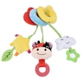 thumbnail image 4 of Juguete de peluche suave con forma de espiral para cuna, cama, cochecito, asiento de coche, sonajero colgante, n.° 2, 4 of 14